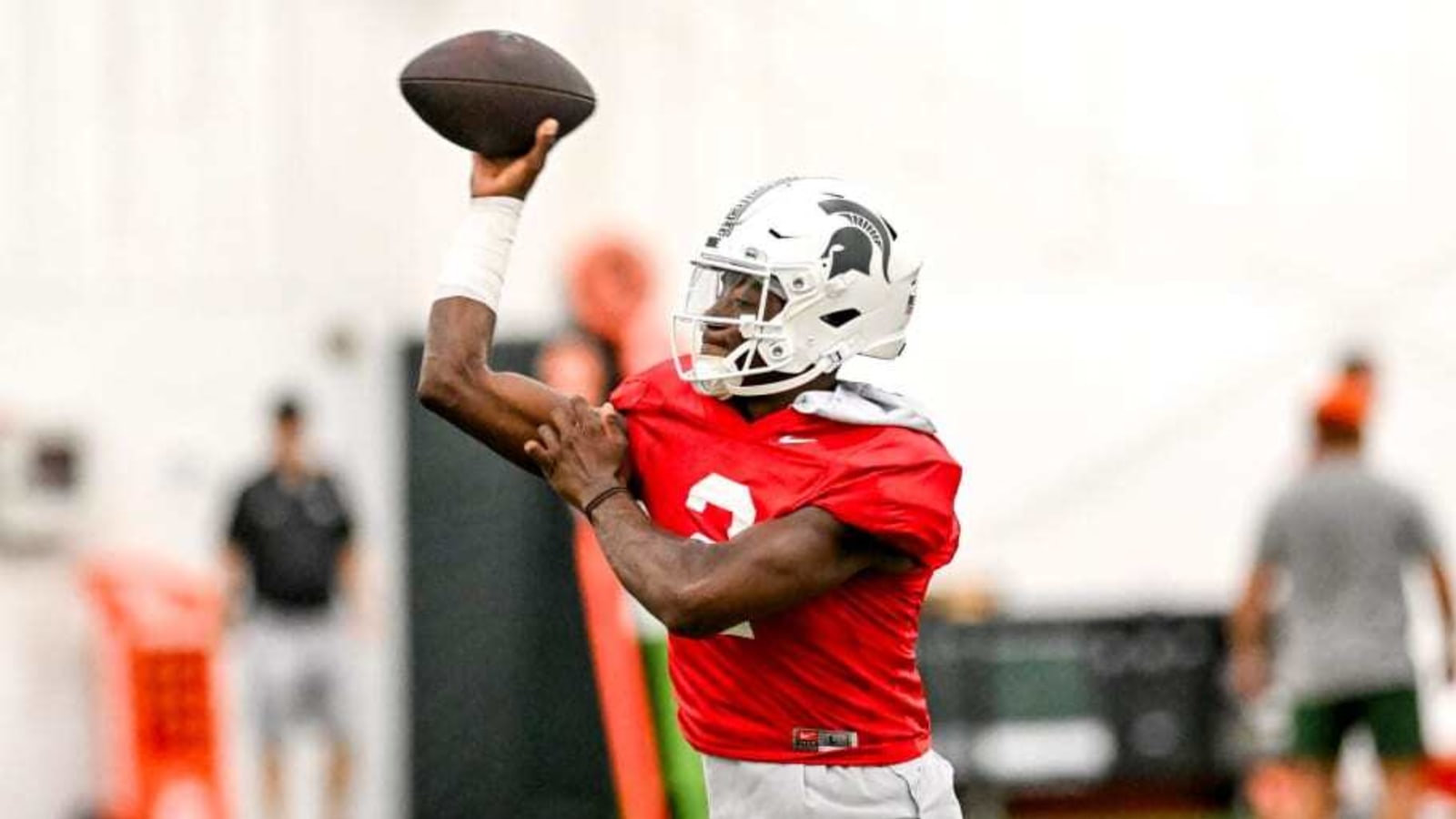 REPORT: MSU QB Aidan Chiles Ranks High Among Offseason Transfers