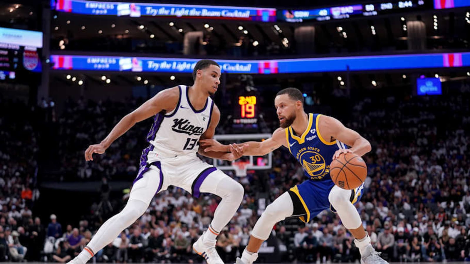 Kings&#39; Keegan Murray Shows Lockdown Defense vs. Warriors