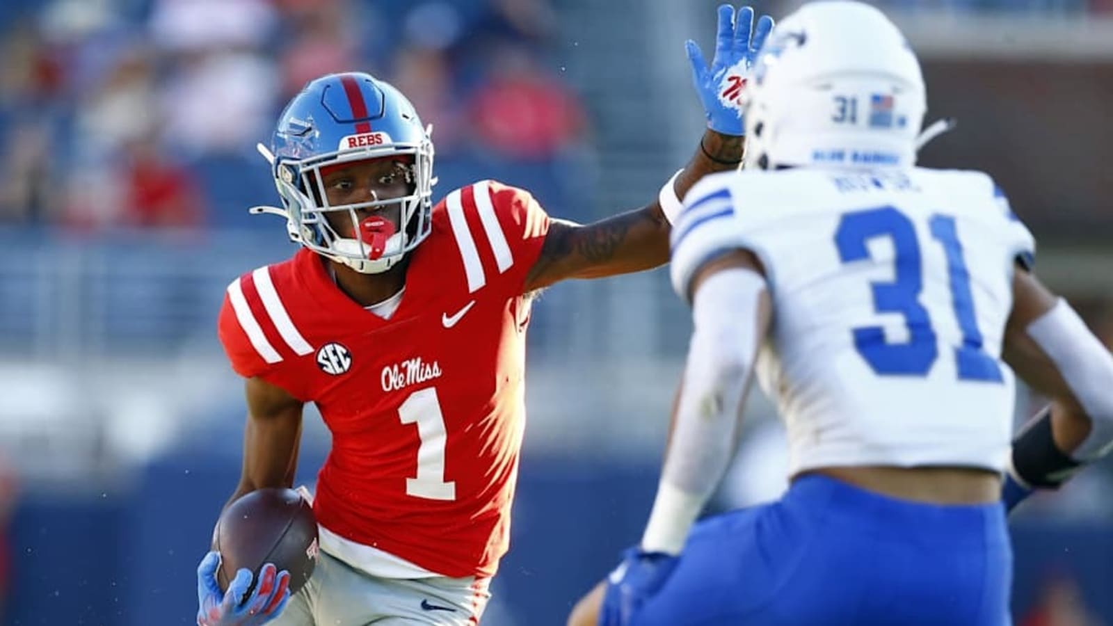 Ole Miss Wide Receiver Ayden Williams Hits the Transfer Portal