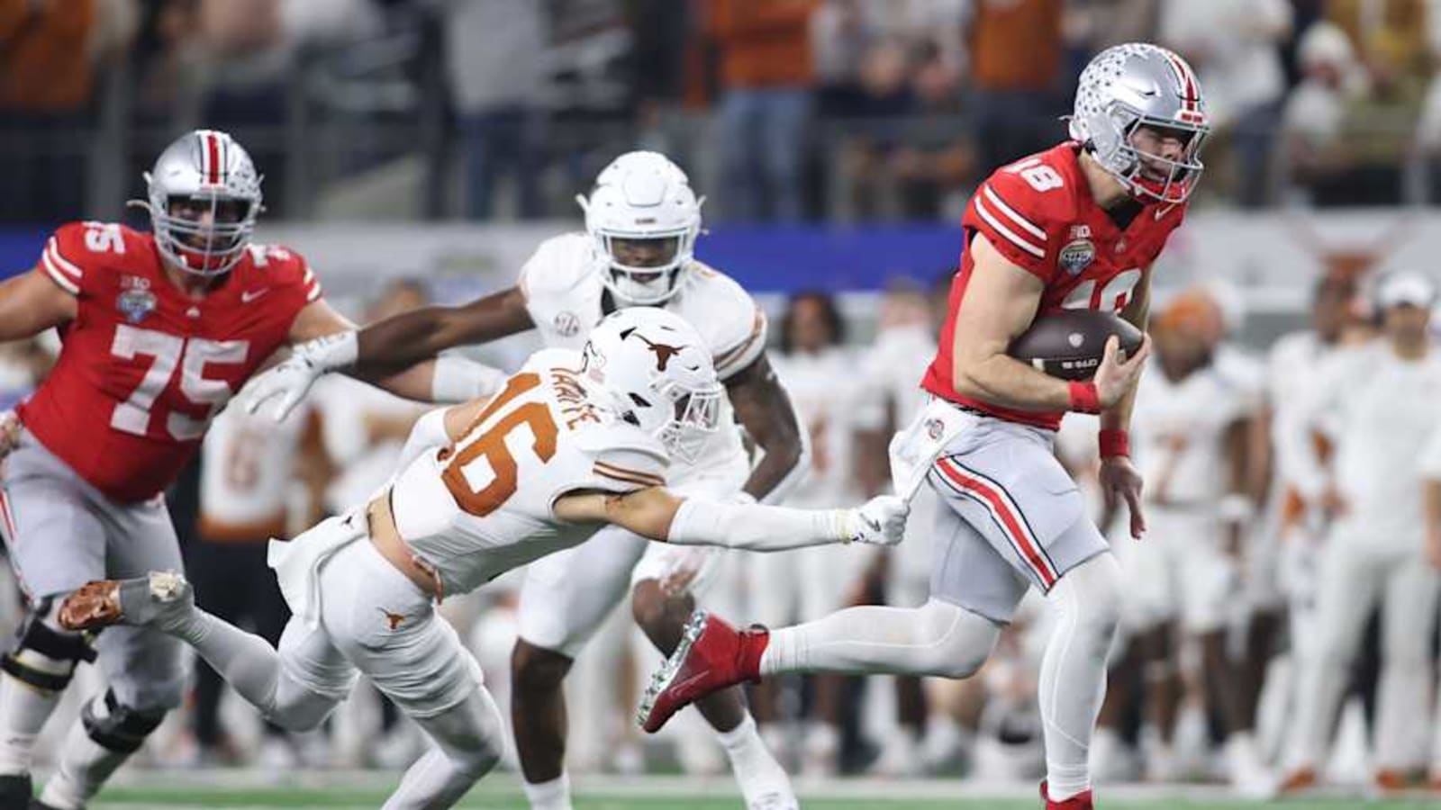 Texas Longhorns WR Matthew Golden&#39;s Reaction Speaks Volumes About Michael Taaffe