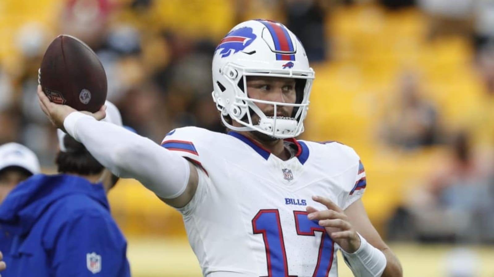 Josh Allen Debuts Deion Sanders&#39; Nike Cleats in Bills Colors