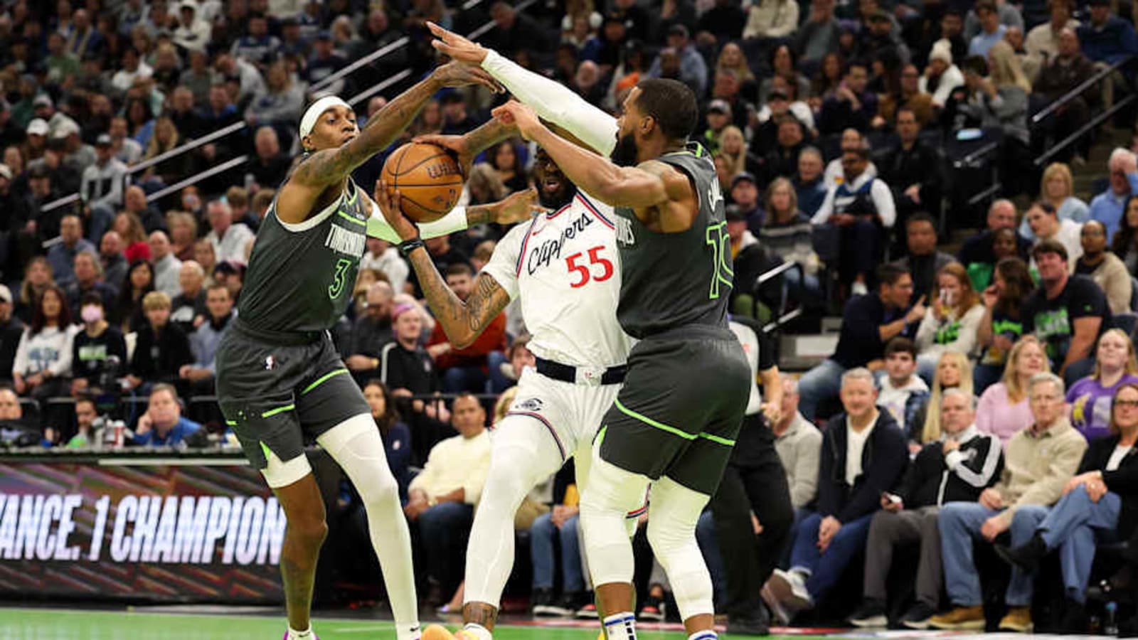 Look at the absurdly dominant Timberwolves defensive stats