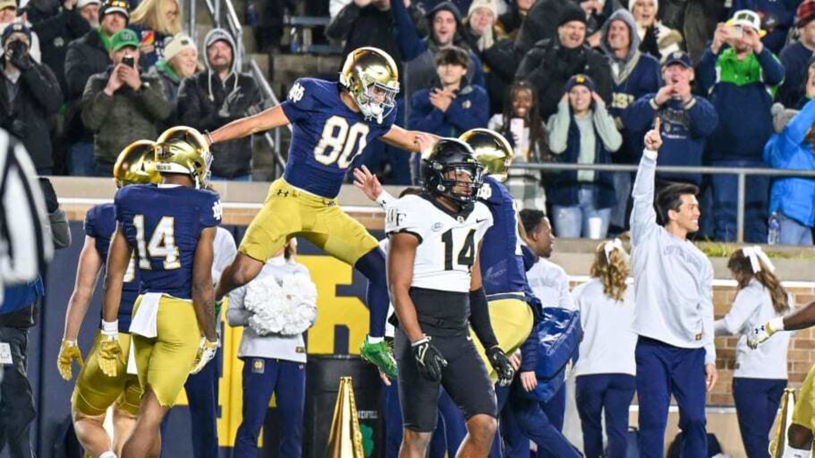 Notre Dame Wide Receiver Jordan Faison’s Unteachable Skill Set: The ‘It’ Factor