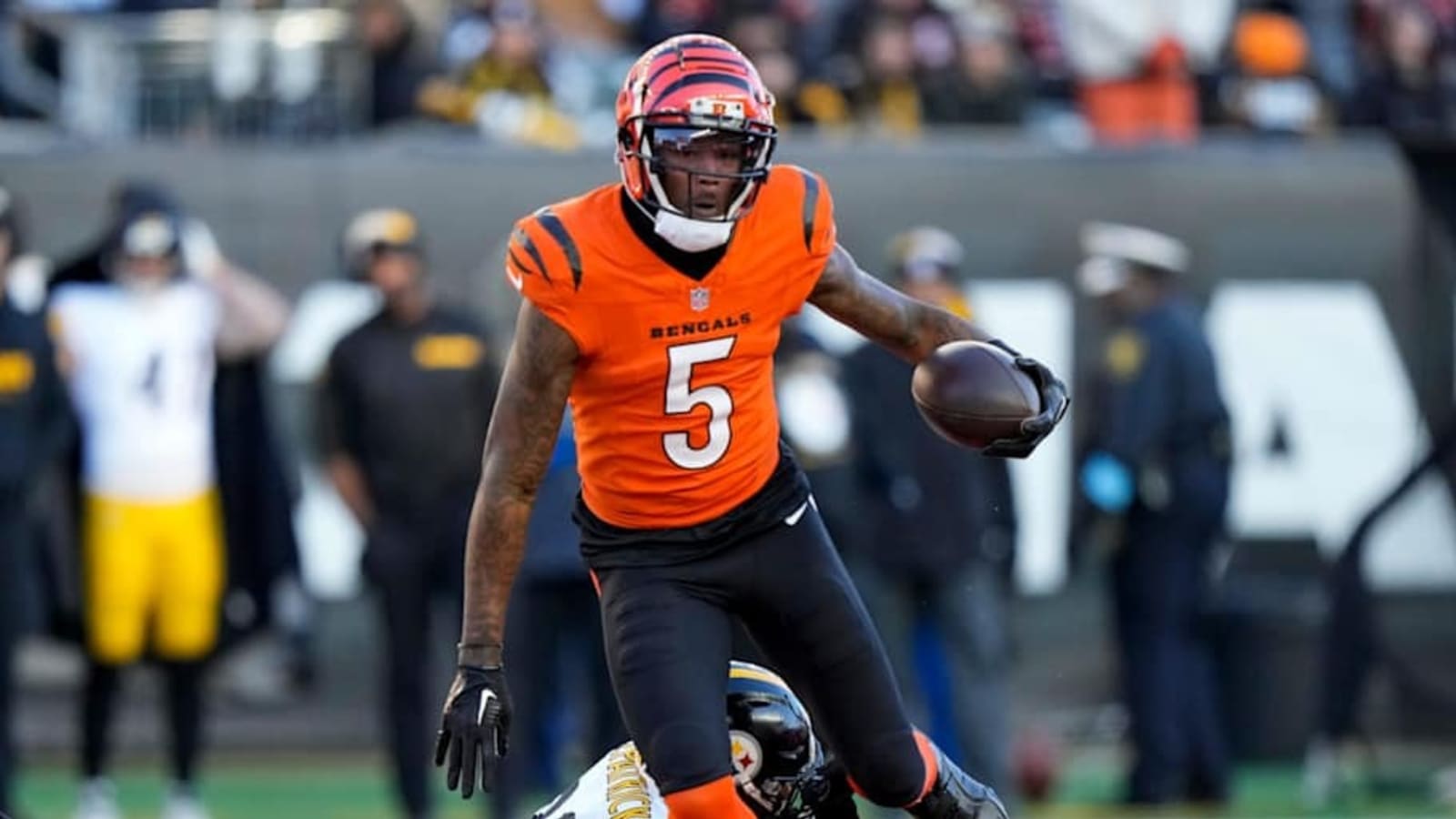 Report: Bengals Wide Receiver Tee Higgins Parts Ways With Agent David Mulugheta