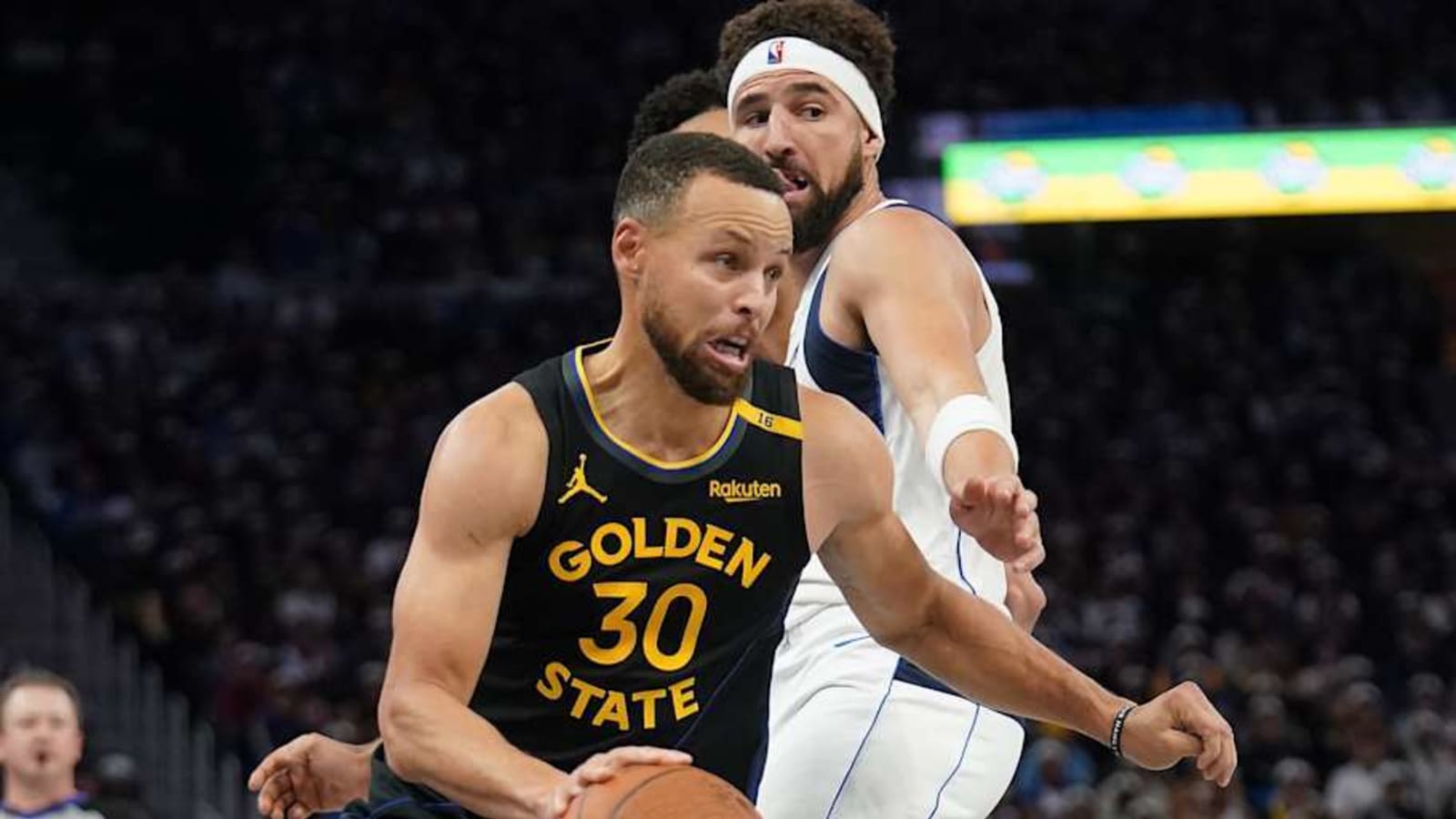 Steph Curry&#39;s 5-Word Response to Klay Thompson After Mavericks-Warriors
