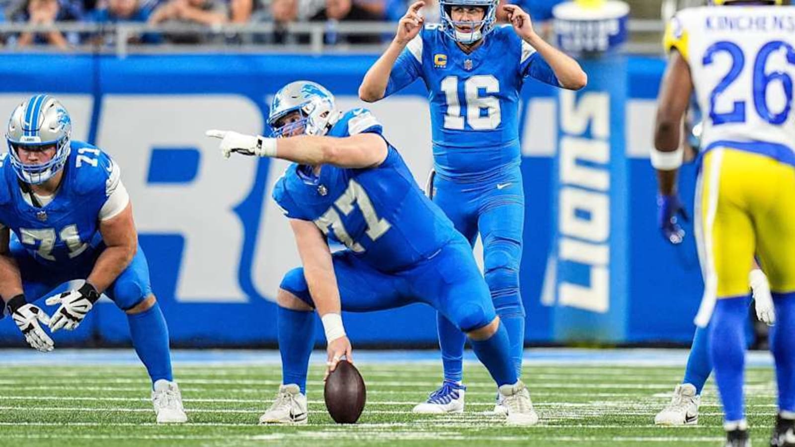 Center Frank Ragnow added to list of Lions&#39; injuries with a partially torn pec