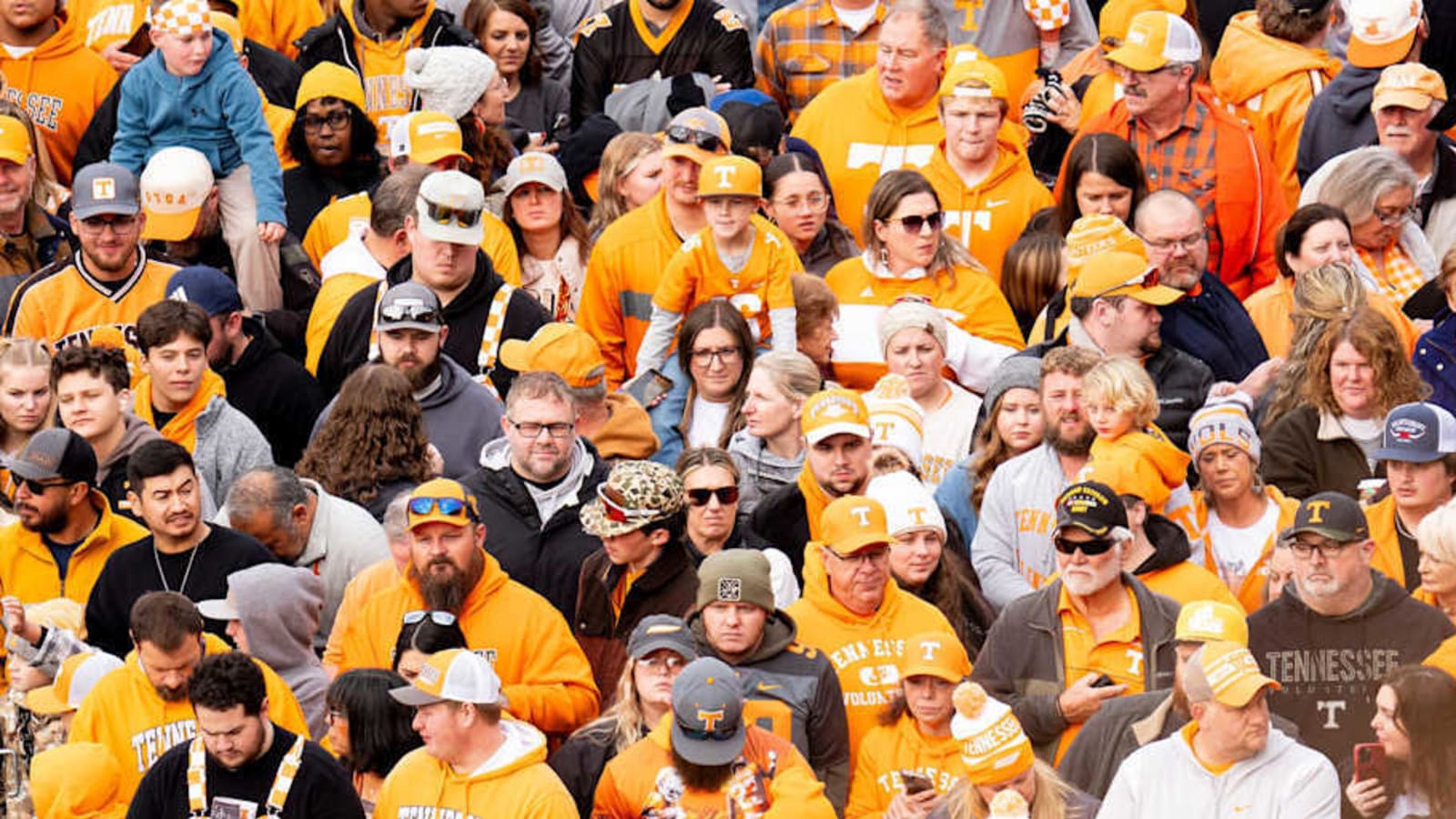 Watch: Tennessee Football Fans Invading Columbus