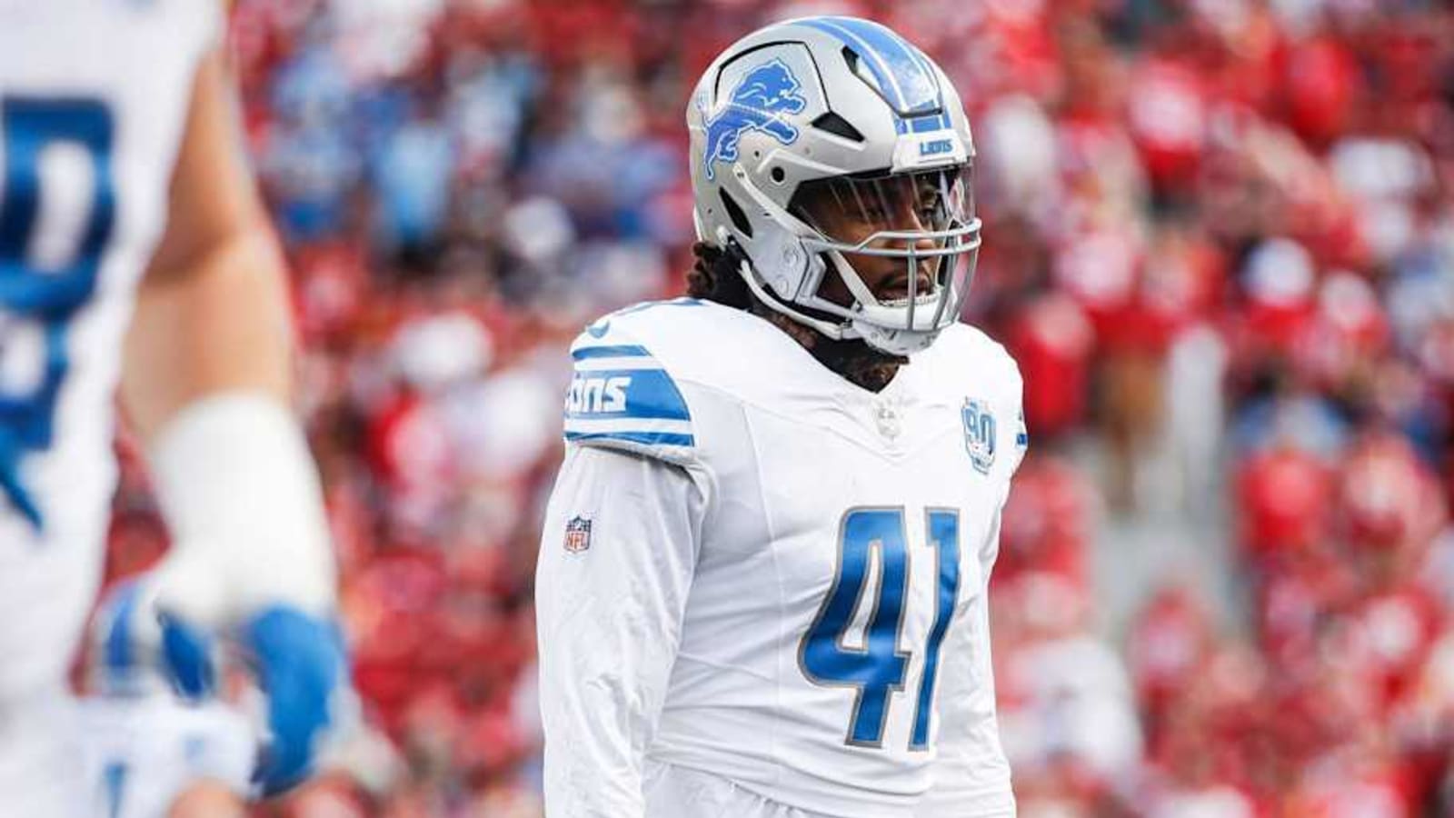 Dan Campbell says it all about James Houston by saying practically nothing