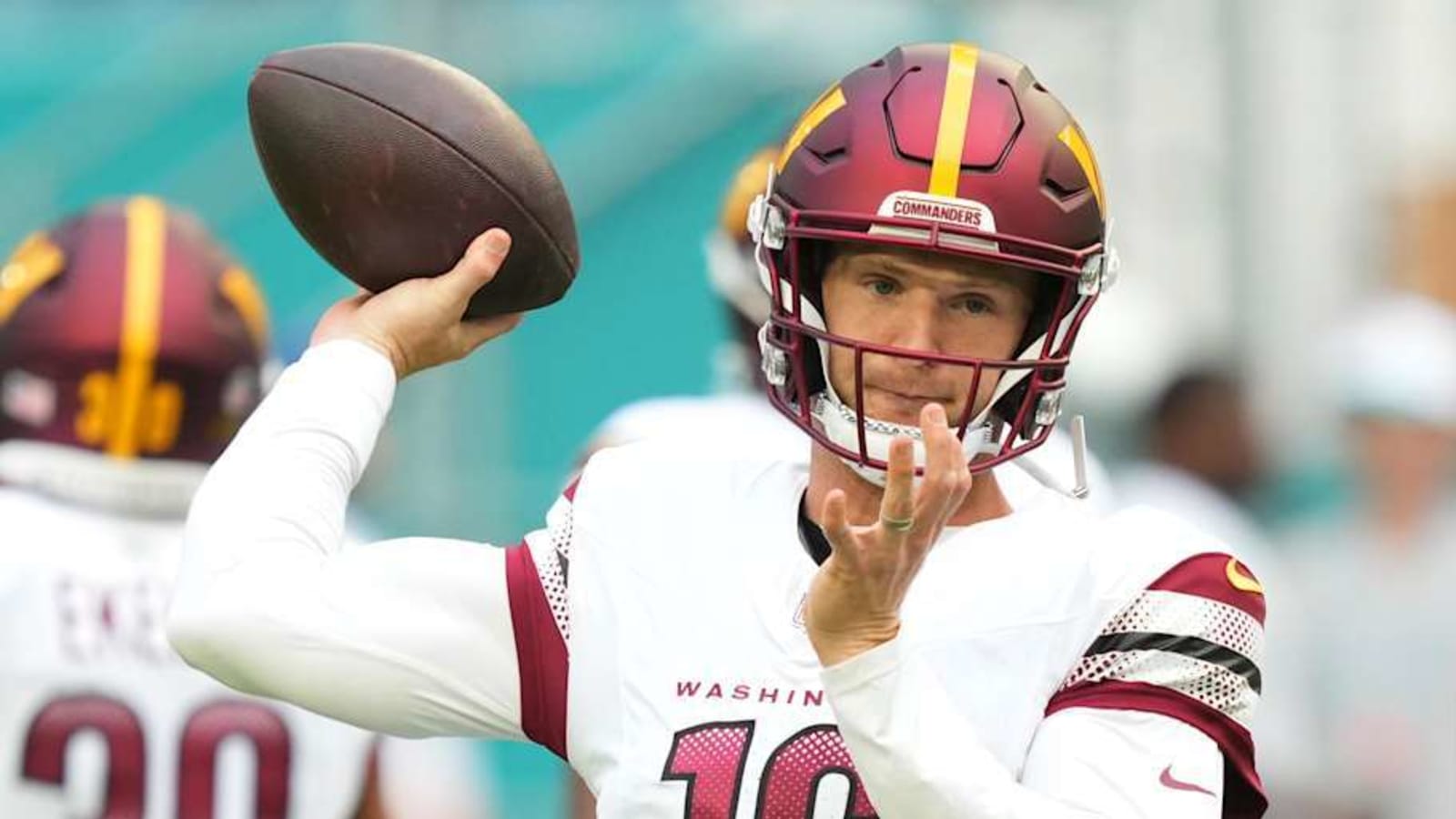 Who is the Commanders&#39; backup quarterback during the 2024 NFL season?