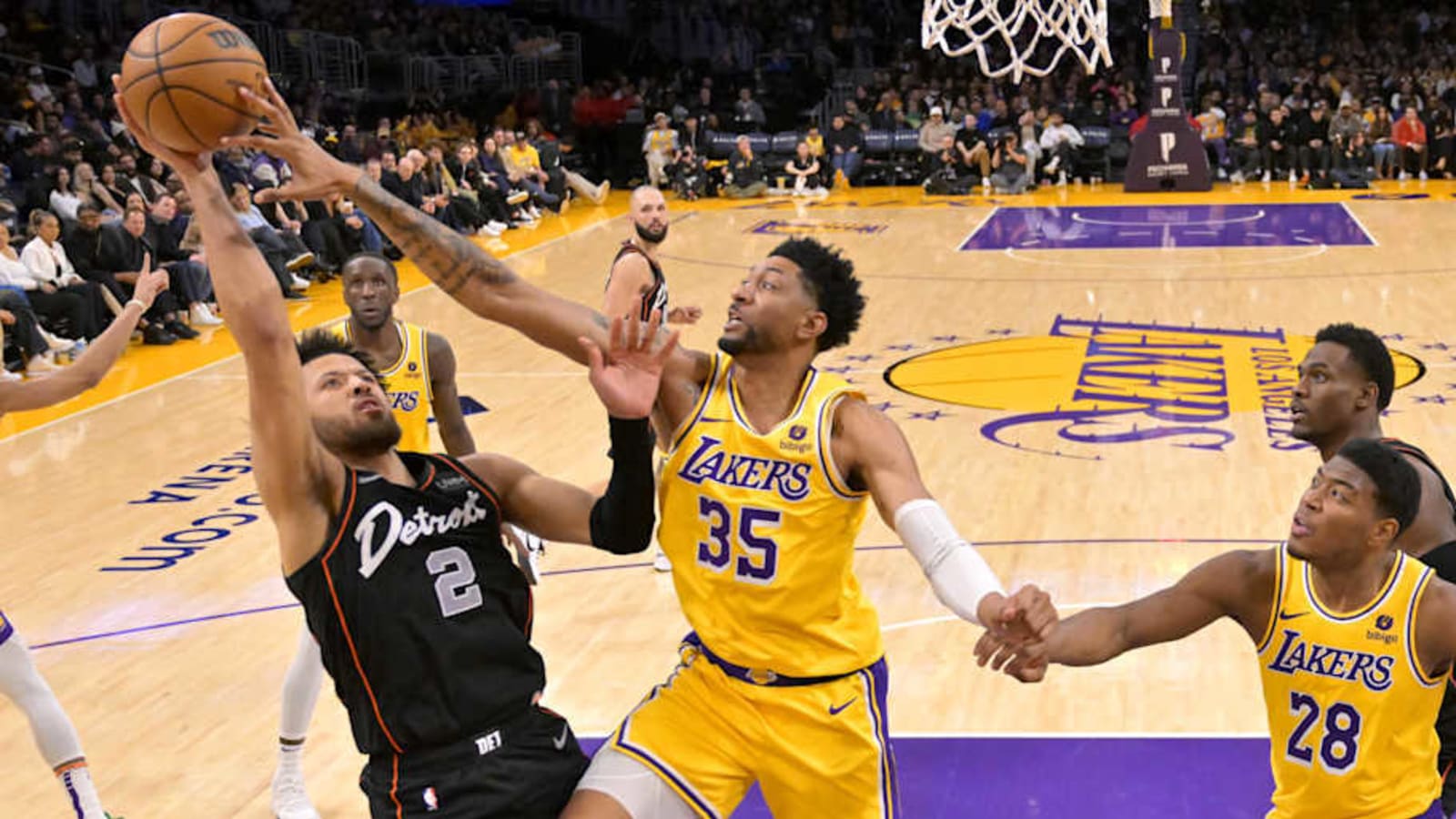 Lakers Notes: Christian Wood Waived for Alex Len, Luka Doncic Debut, More