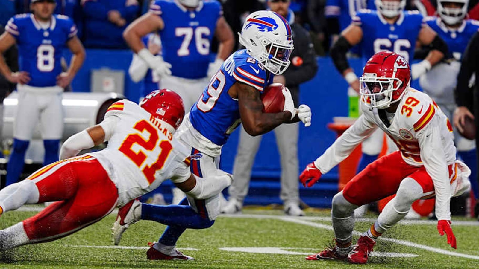 Bills&#39; rookie weapon potentially unavailable for postseason opener