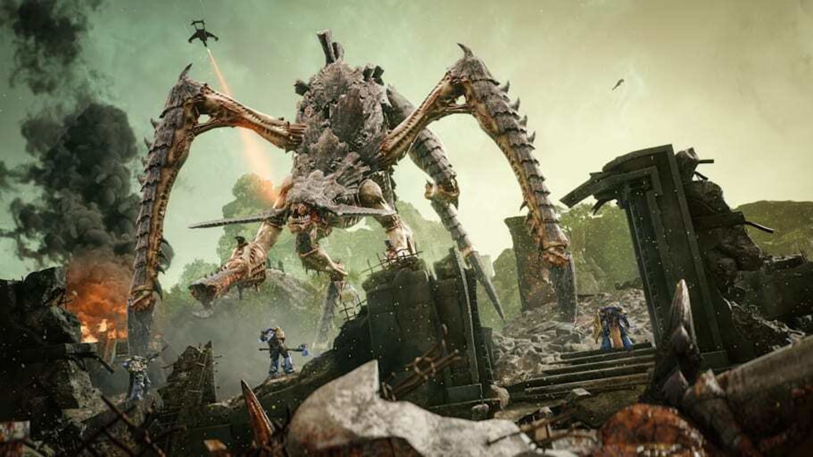 Warhammer 40,000: Space Marine 2 details upcoming free update pitting you against a Bio-Titan