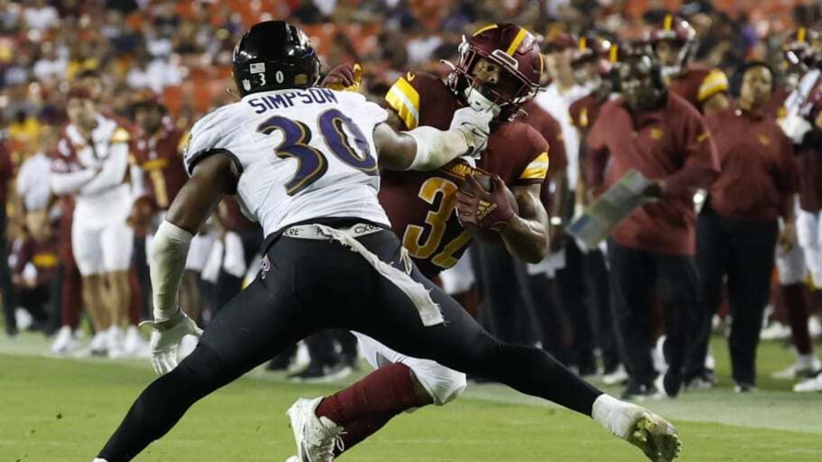 Trenton Simpson Shines in Ravens First Exhibition