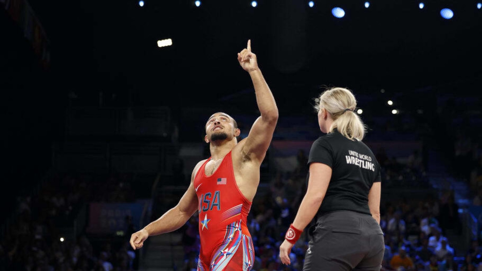 Penn State&#39;s Aaron Brooks Wins Wrestling Bronze at Paris Olympics