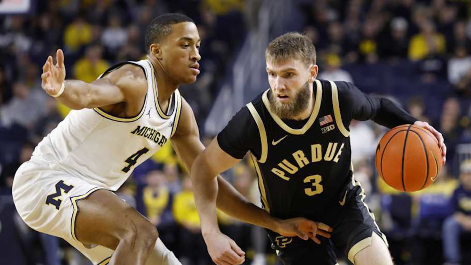 Michigan Coach Dusty May Sings Praises of Purdue Guard Braden Smith