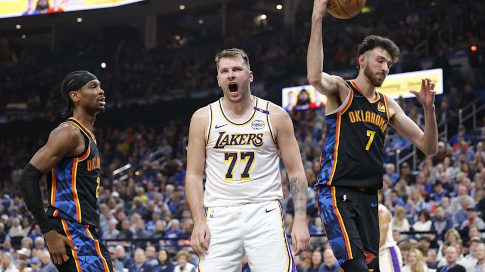 Luka Doncic, LeBron James Status vs. OKC Thunder