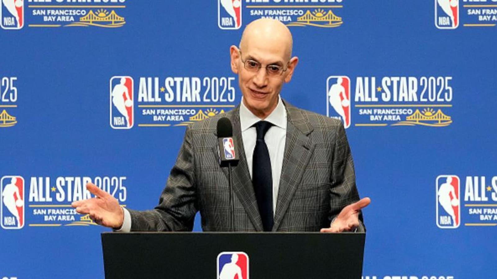 NBA Commissioner Adam Silver Weighs in On Luka Doncic Trade to Lakers