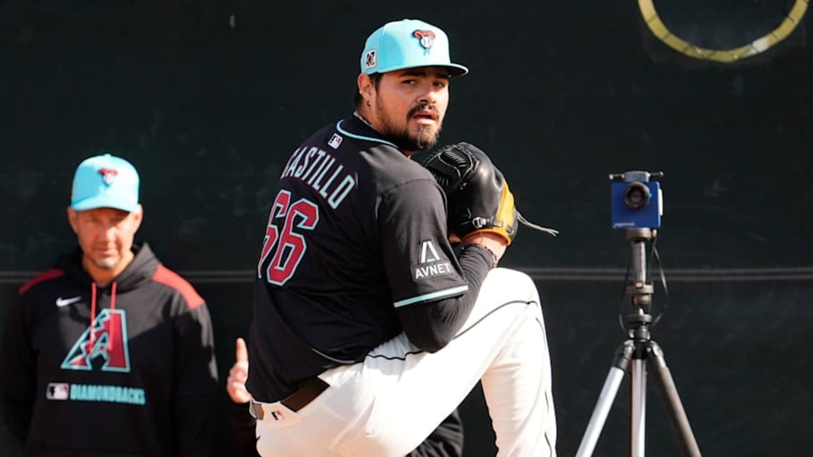 Jose Castillo Displays Electric Stuff in Diamondbacks Camp