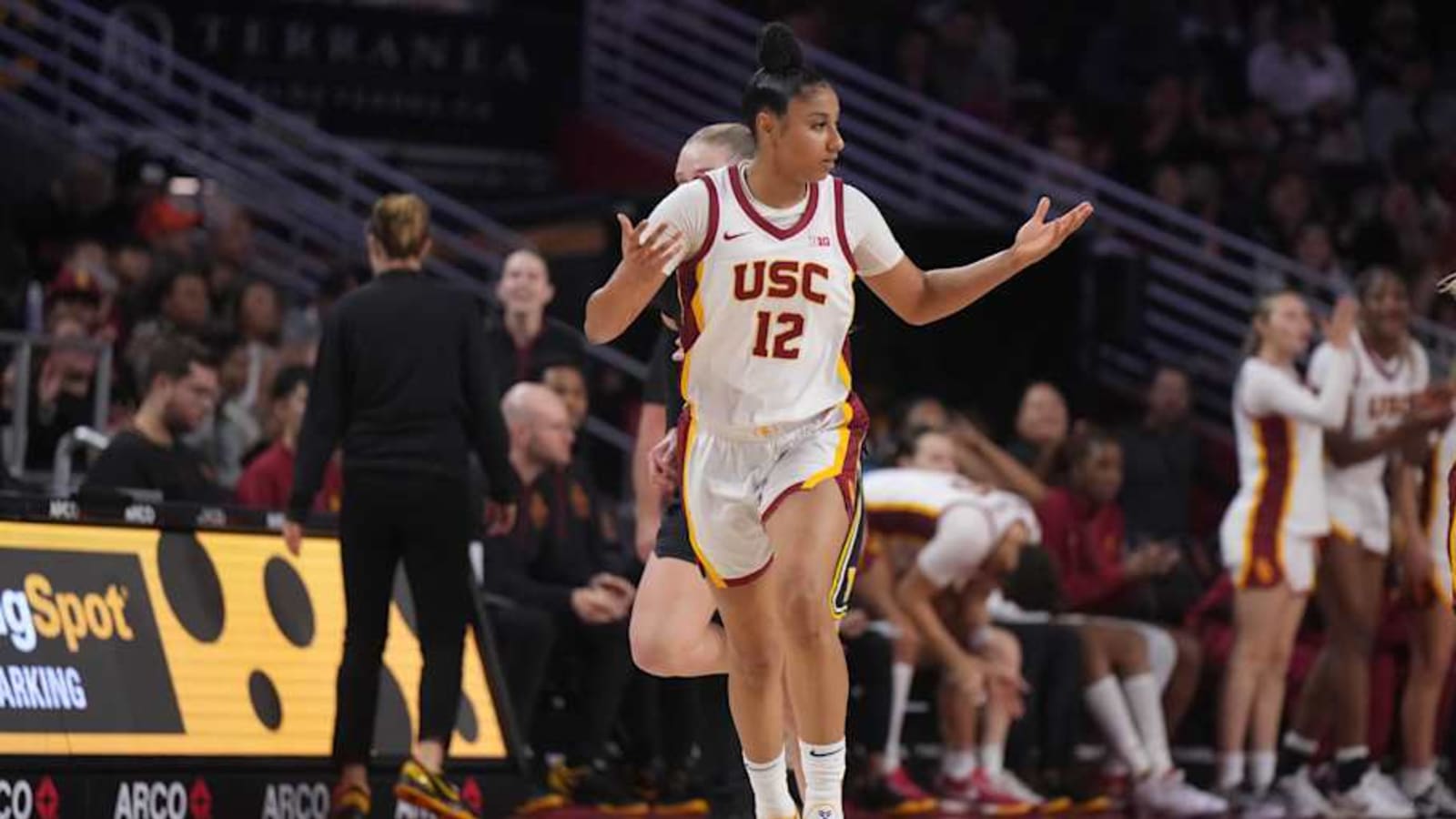 USC Trojans&#39; JuJu Watkins Scores 31 Points In Win Over Michigan Wolverines