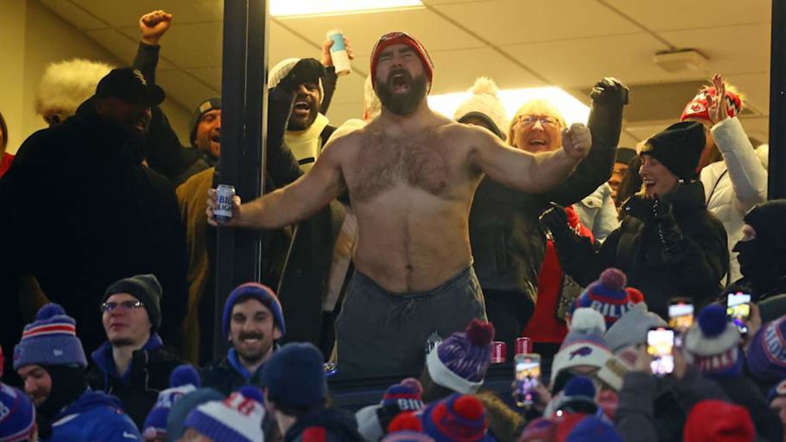 Jason Kelce explains his soft spot for Bills Mafia: There&#39;s a &#39;connection&#39;