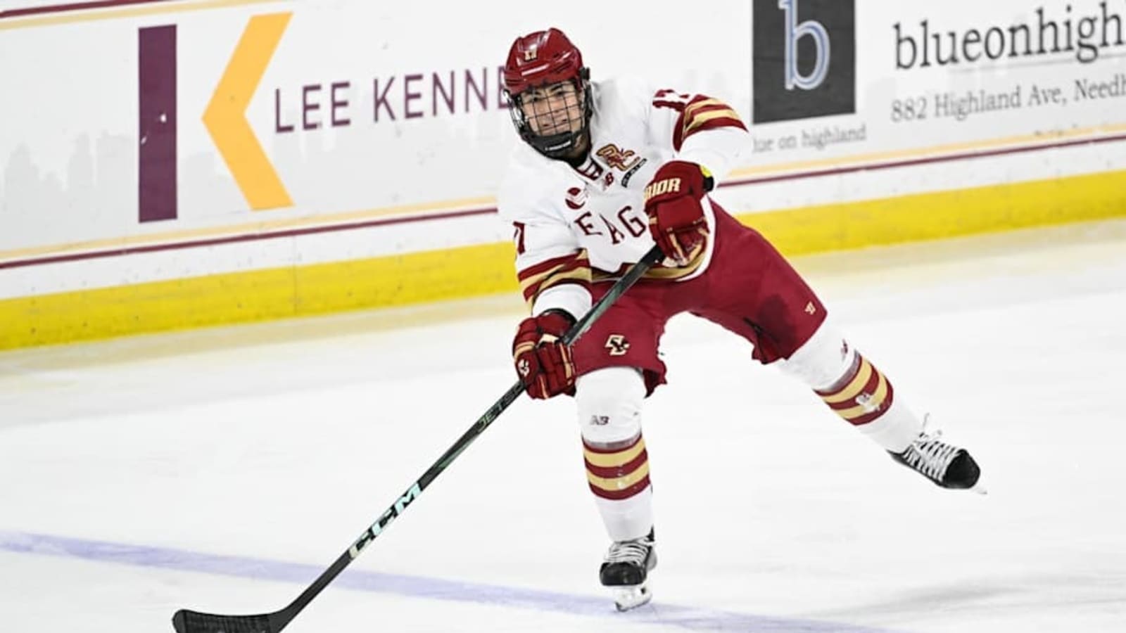 No. 1 Boston College Men&#39;s Hockey vs Bentley in Manchester Regional: Lines, Score Updates, TV Info