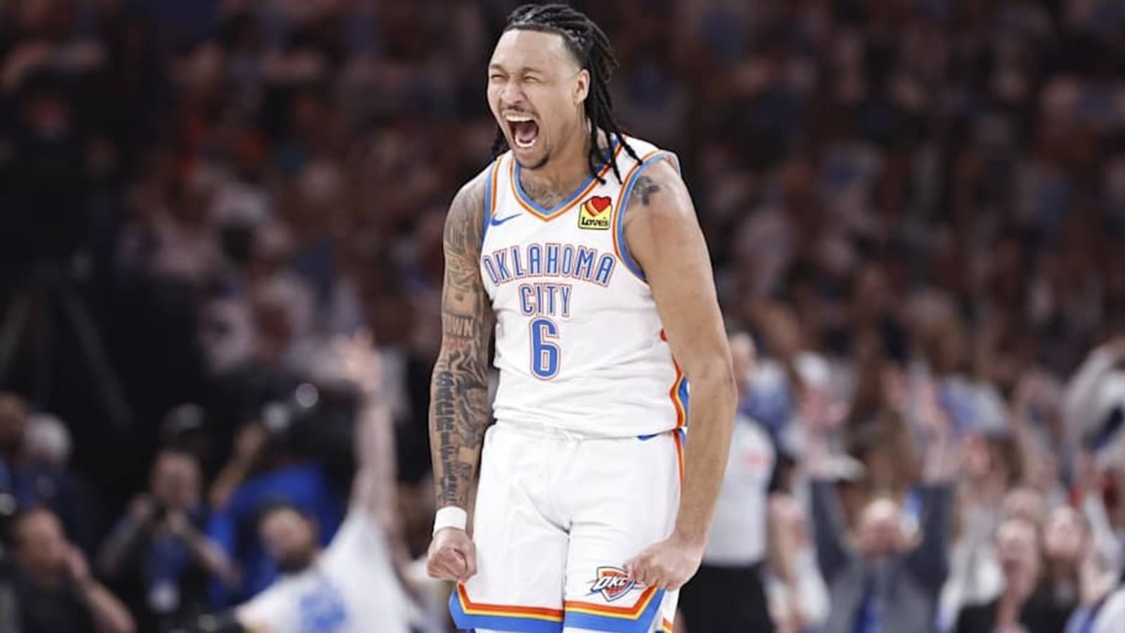 Jaylin Williams Lands Unexpected Shot to Claim Rotation Spot For OKC Thunder