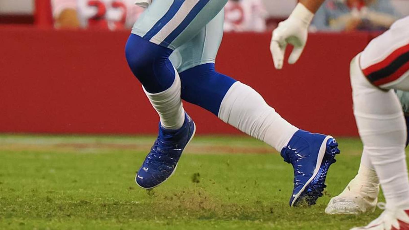 Dak Prescott Wore Cowboys Blue Air Jordans Against 49ers