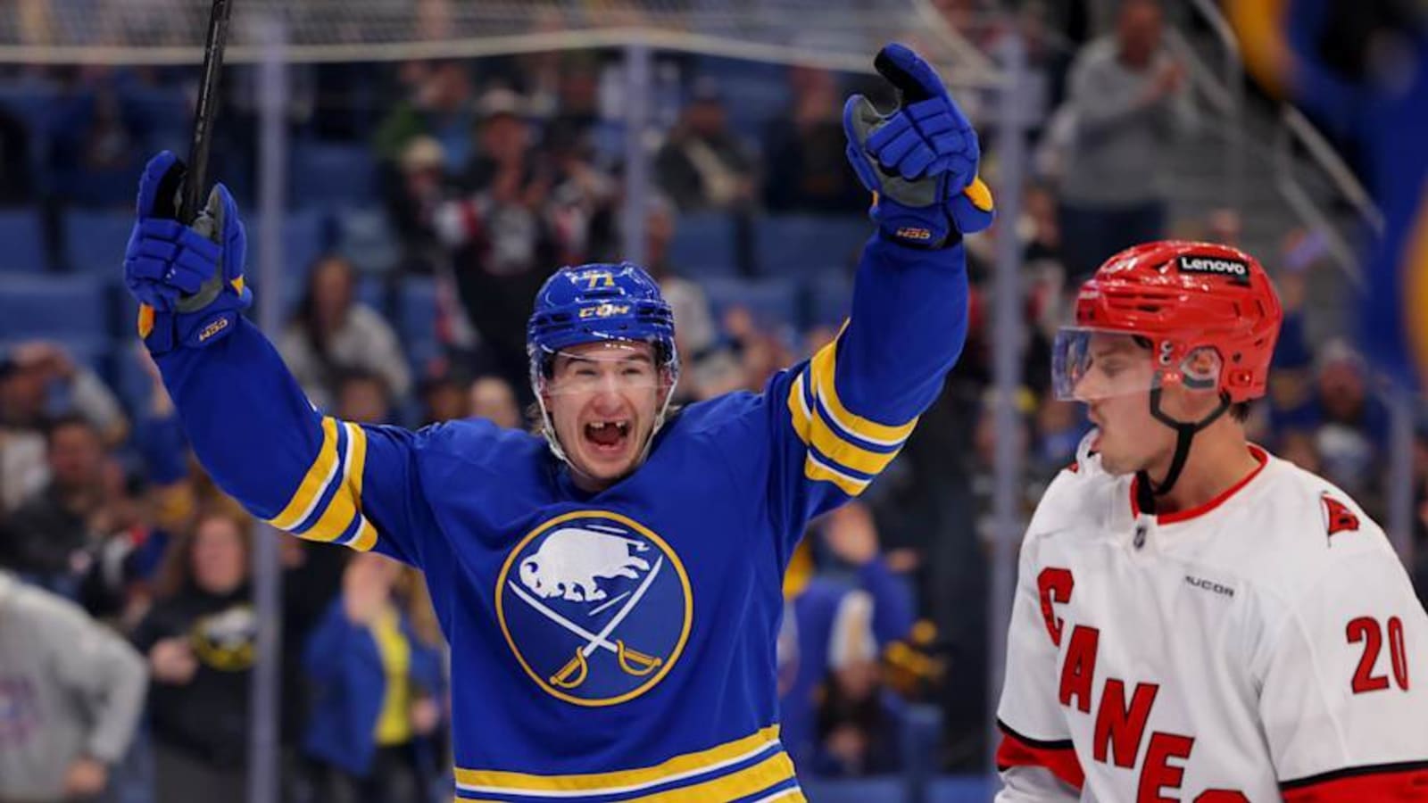 Hat-Trick Pushes Sabres Past Hurricanes
