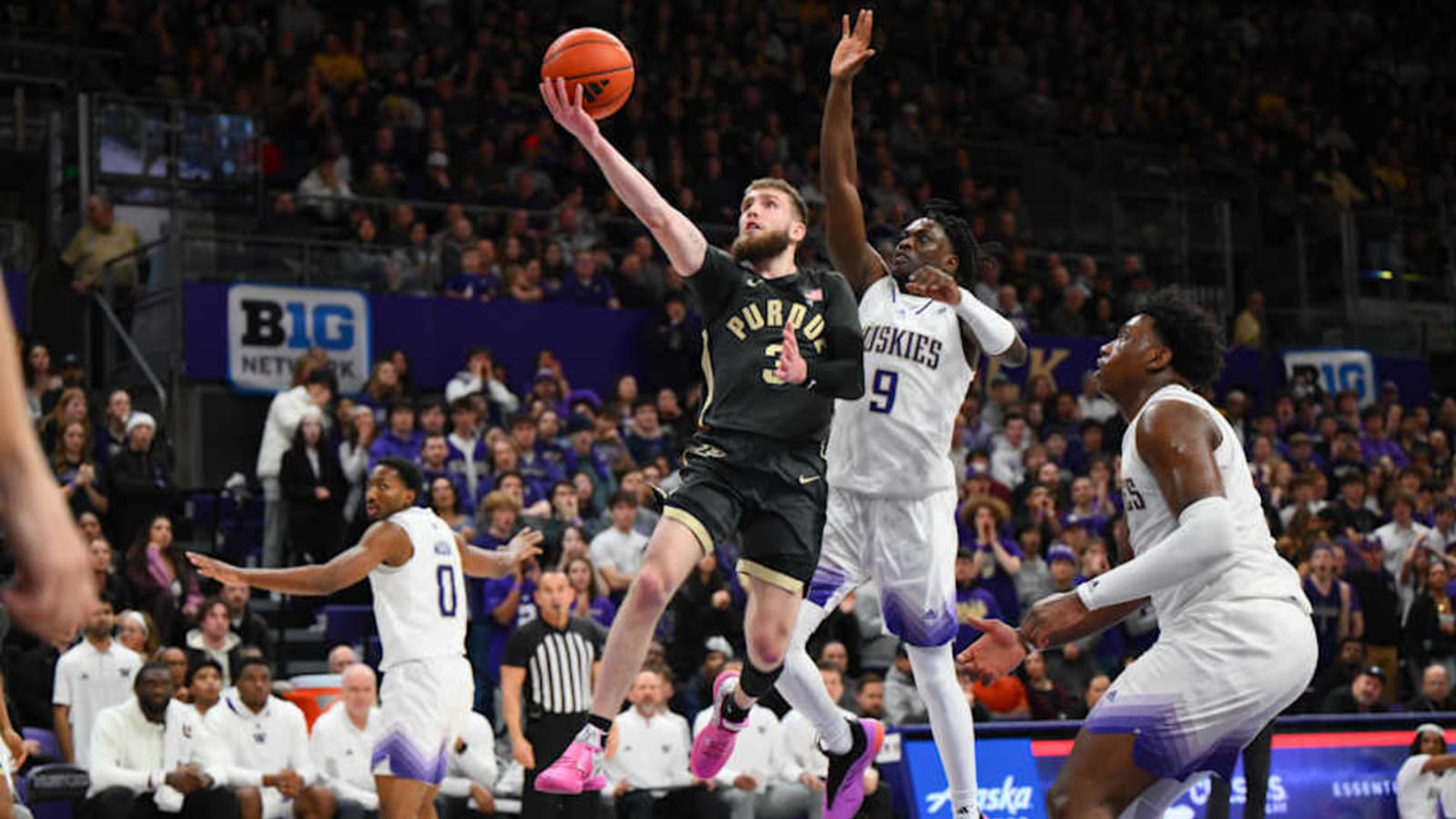 UW Left With Second-Half  Hangover Against Boilermakers