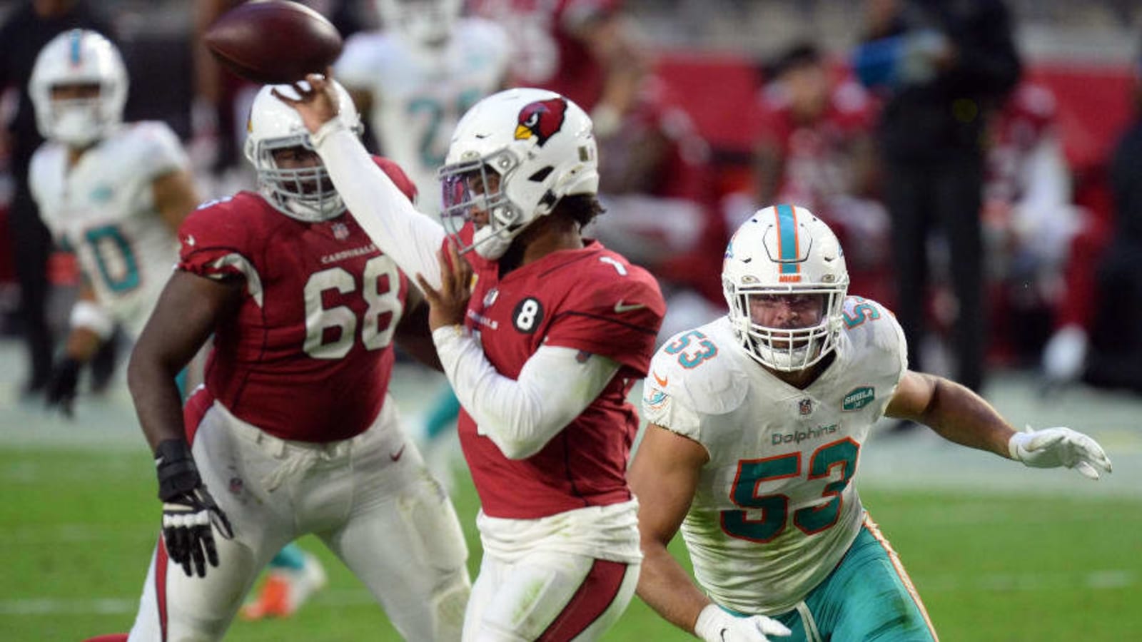 Number 53 and the Three Who Wore It Best for the Dolphins