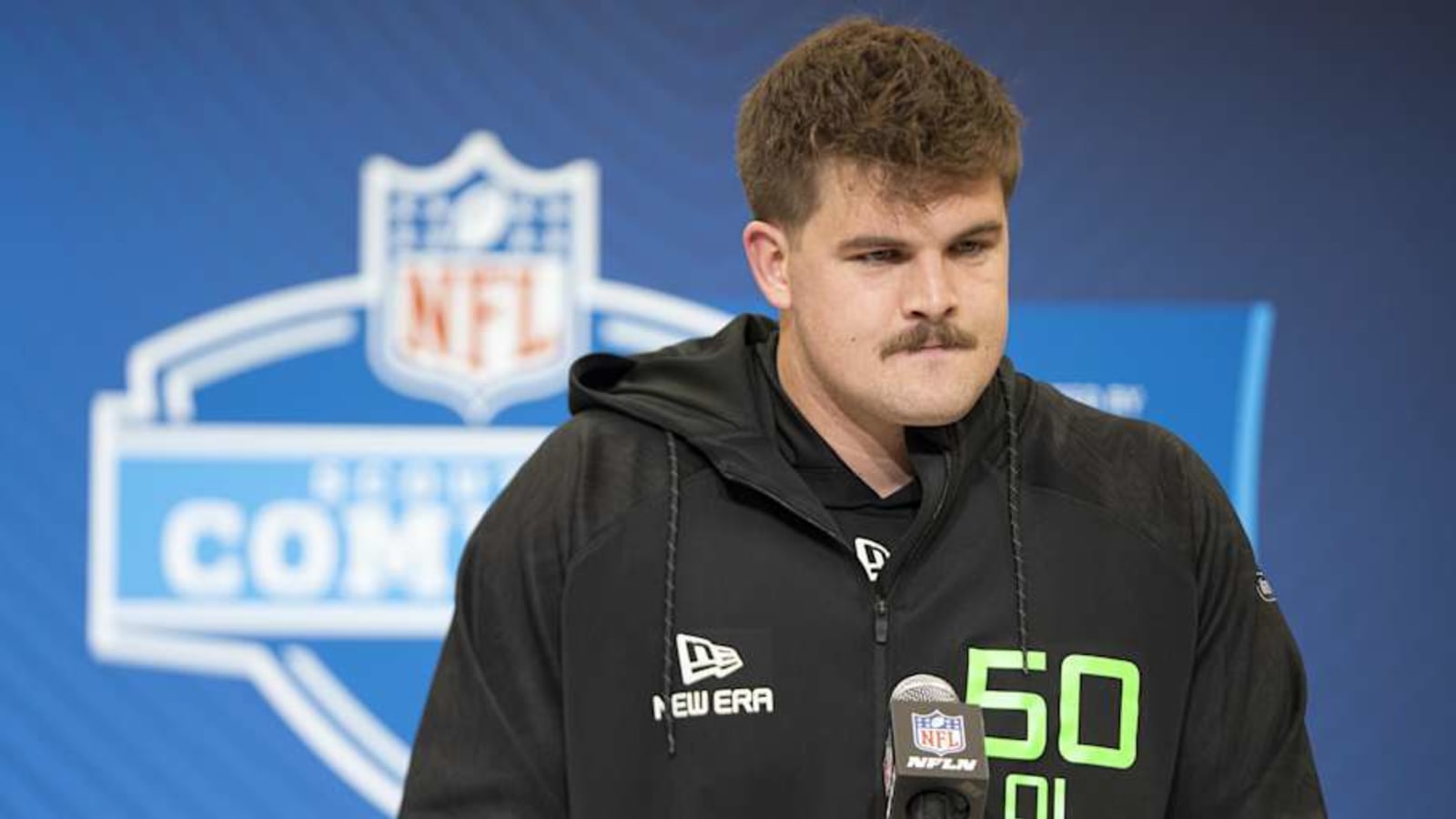 Watch: Everything Top OL Grey Zabel Said at the NFL Combine