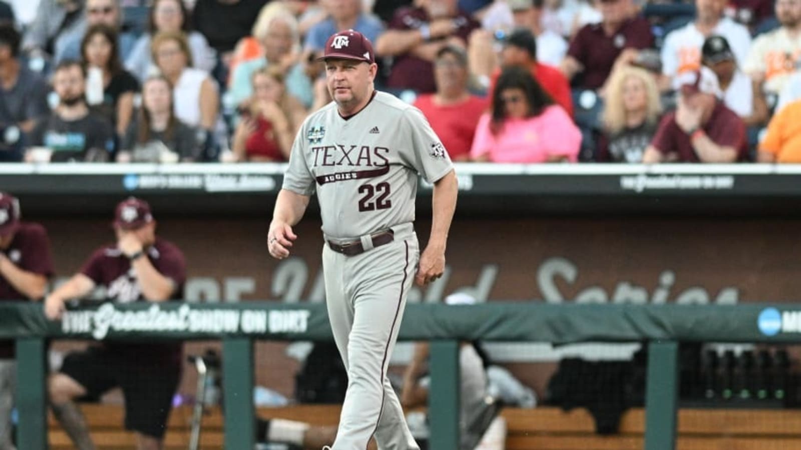 &#39;Selfish!&#39; Texas A&M Aggies Coach Jim Schlossnagle Shoots Down Longhorns Coaching Rumors