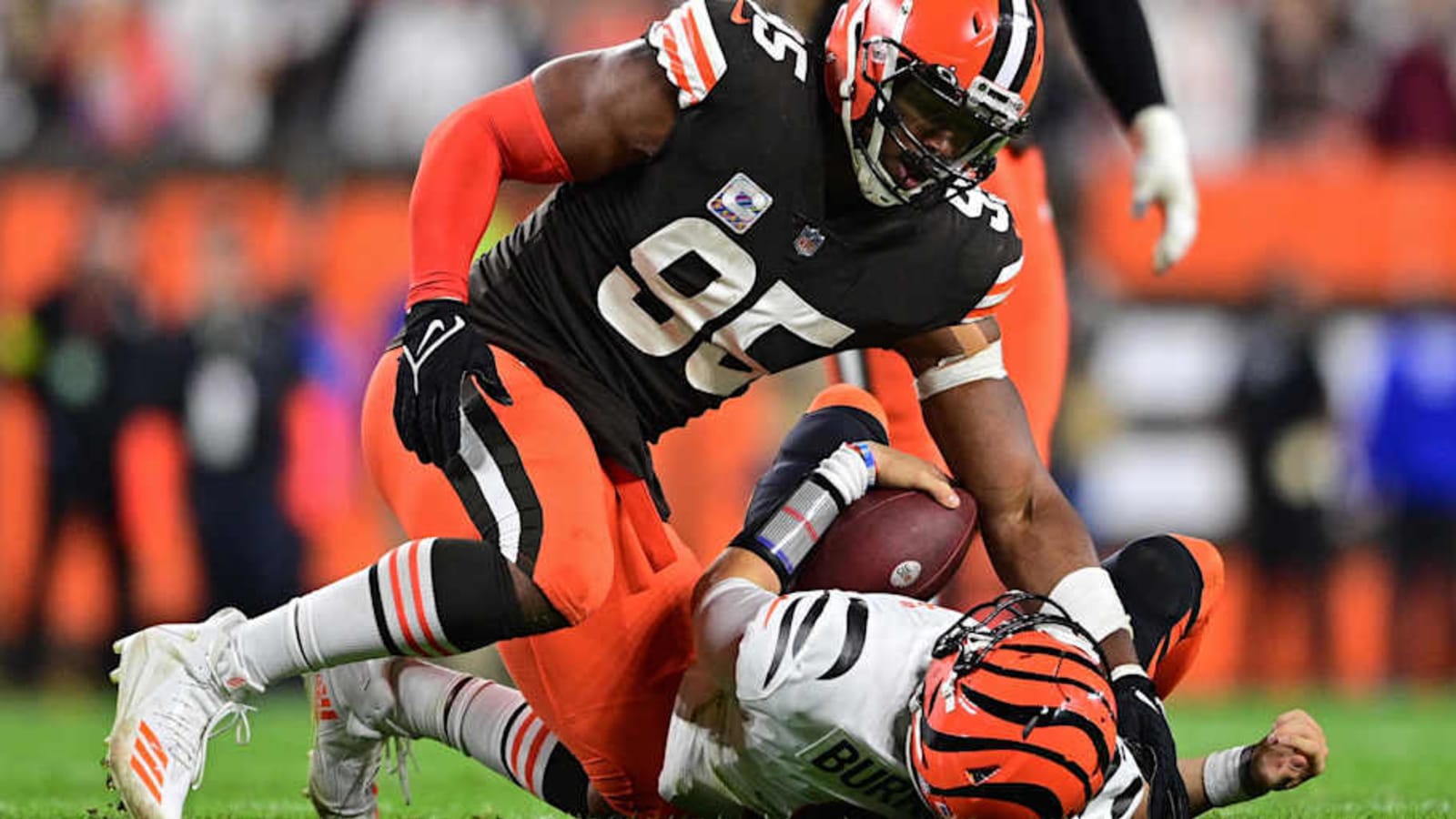Can the Bengals Come Up With a Plan For Myles Garrett, Whose Dominance Against Them is Approaching Historic Levels?