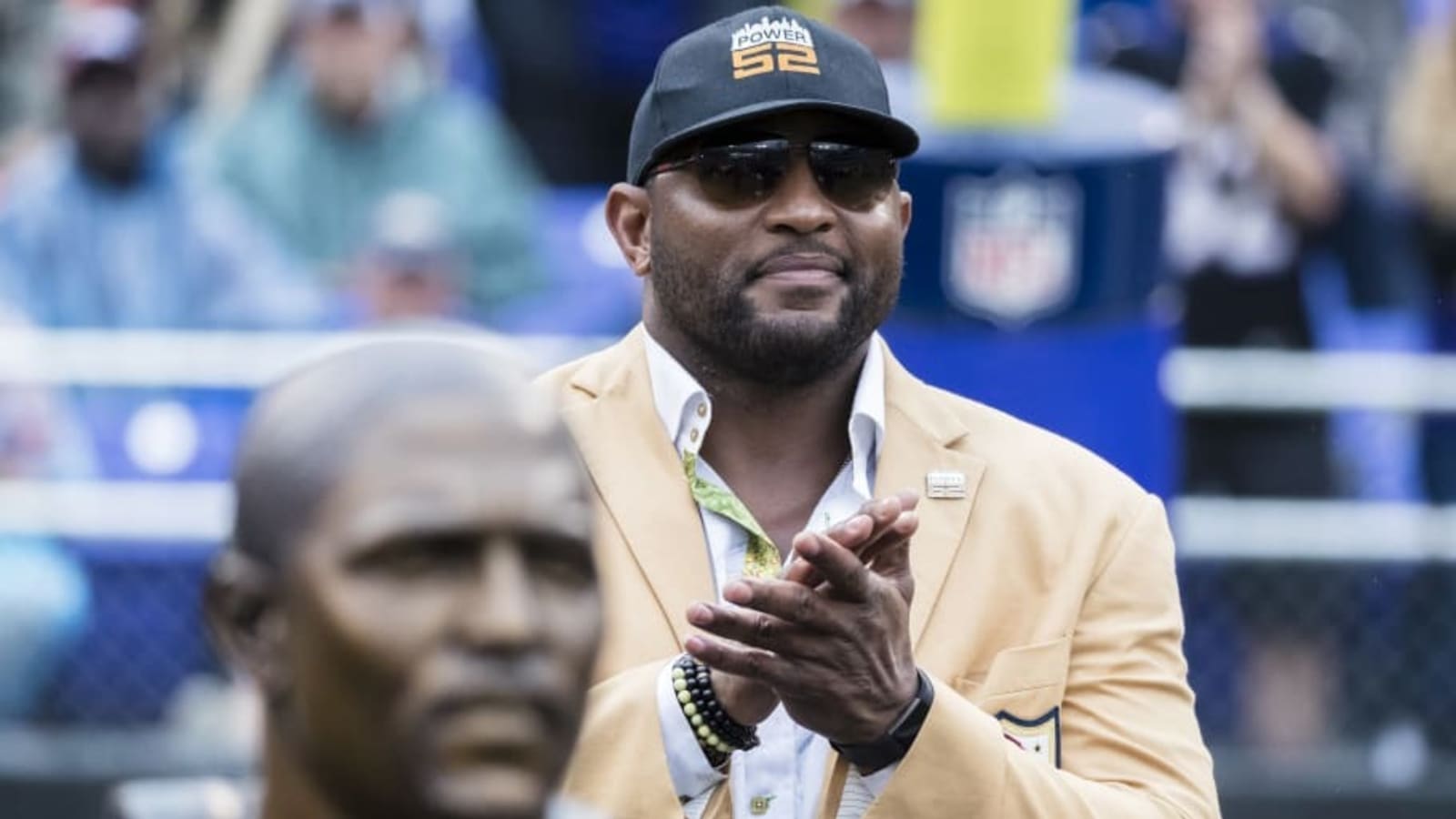 Which members of the Baltimore Ravens are in the Pro Football Hall of Fame?