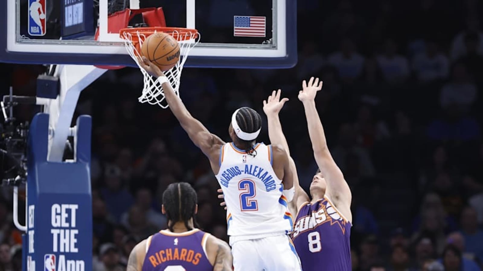 Numerous Stars Out for Suns vs Thunder