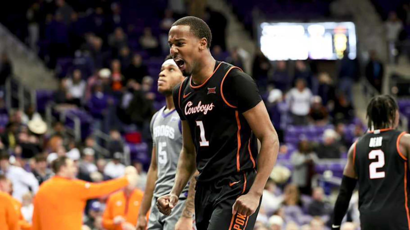 Oklahoma State Earns Tight Win at SMU to Advance to NIT Quarterfinals