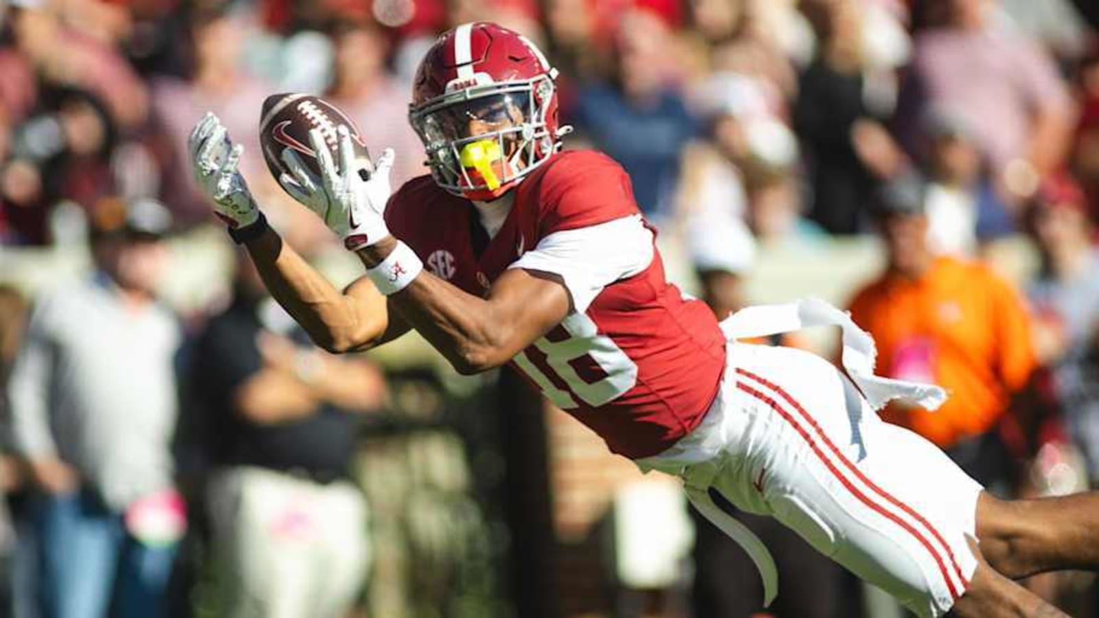Former Alabama WR Caleb Odom Transferring to SEC Program