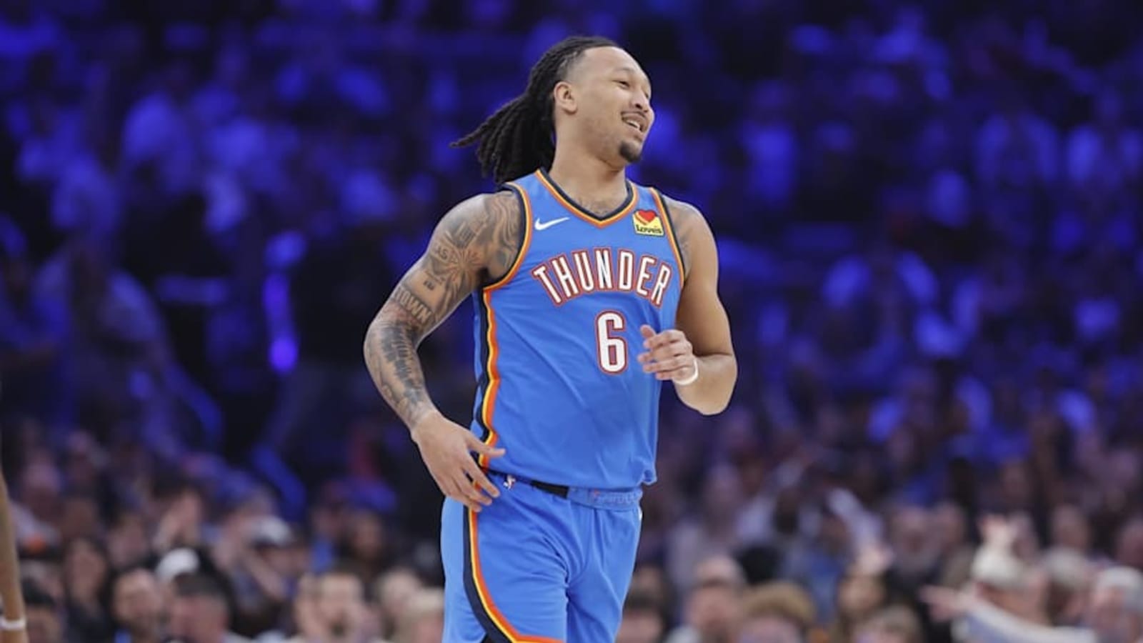 Jaylin Williams Notches Second Career Triple Double vs. 76ers