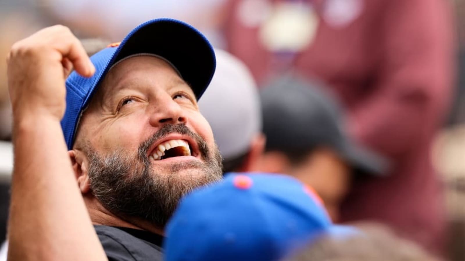 Actor Kevin James Recreates Viral NASCAR Moment Before New York Mets Game