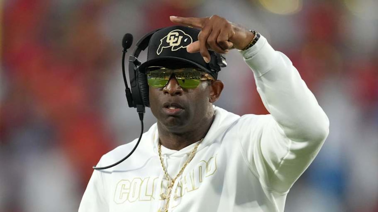 Deion Sanders Corrects NFL Draft Scout At Colorado Buffaloes NFL Showcase