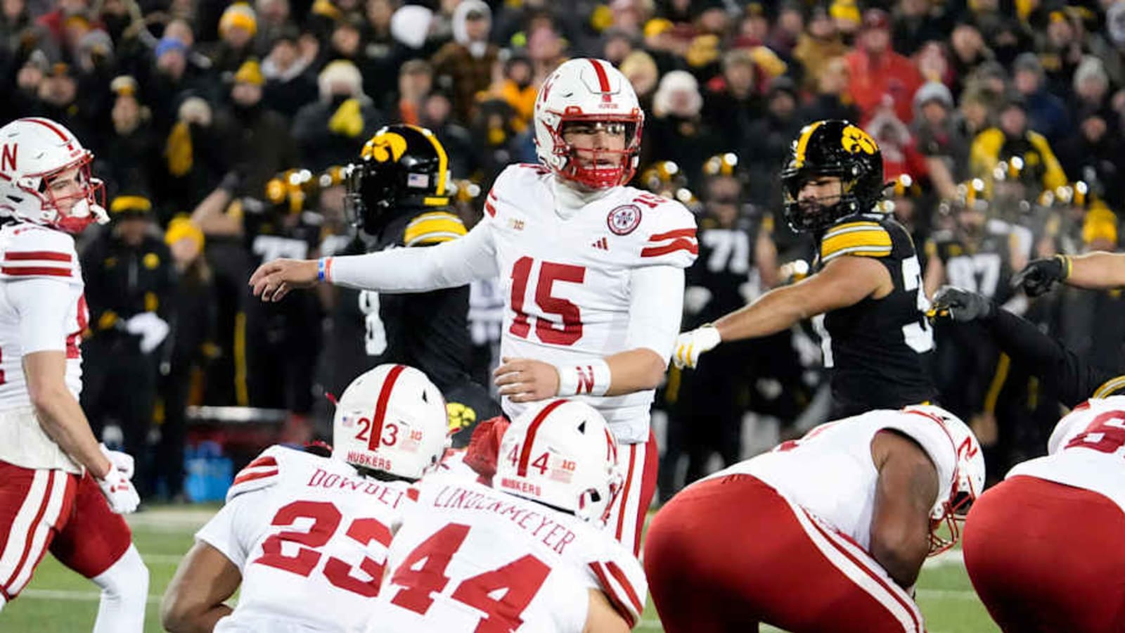 QB Grade Nebraska Football's Dylan Raiola vs. Iowa Yardbarker