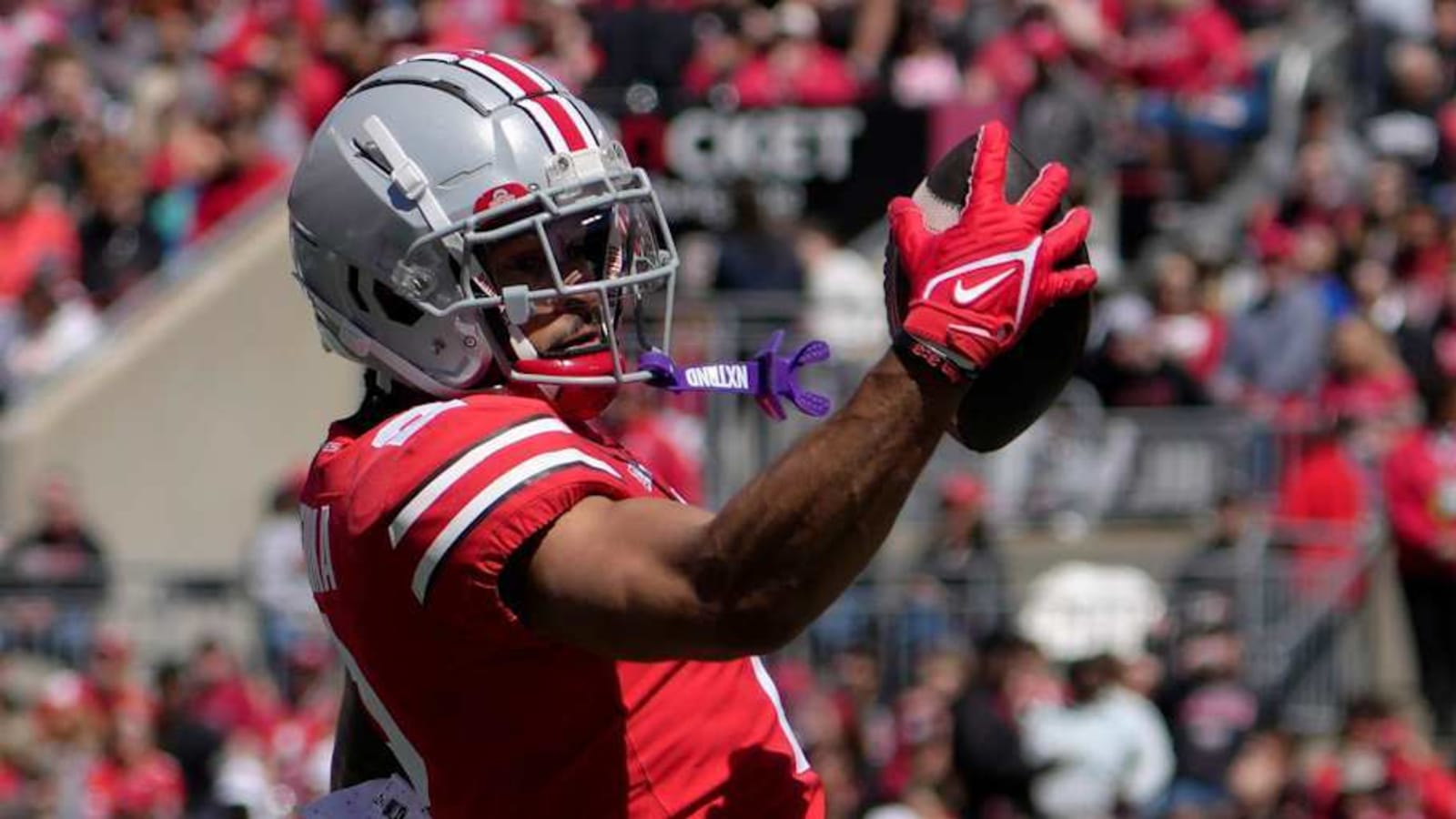 Ohio State Buckeyes Receiver Emeka Egbuka Hoping For &#39;Chaotic&#39; Game vs. Oregon Ducks