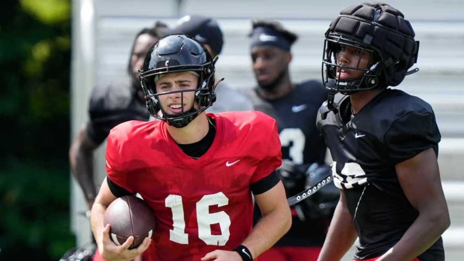 Watch: Passing Highlights From Cincinnati Bearcats Football Fall Camp