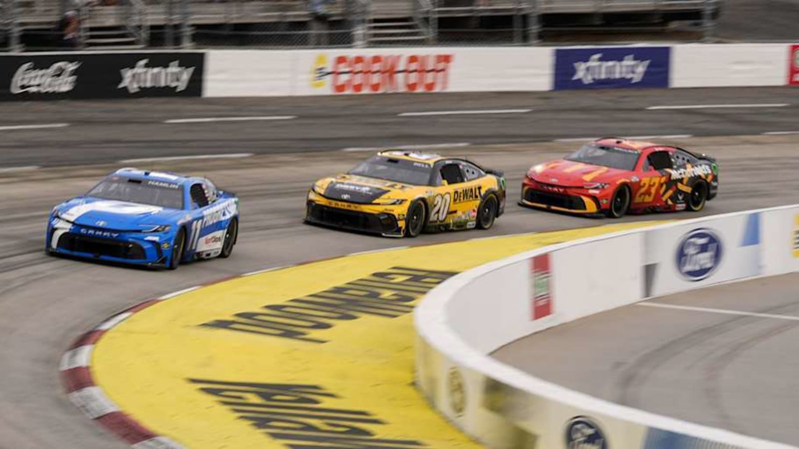 Denny Hamlin Turns Back Time in Dominating Martinsville Win