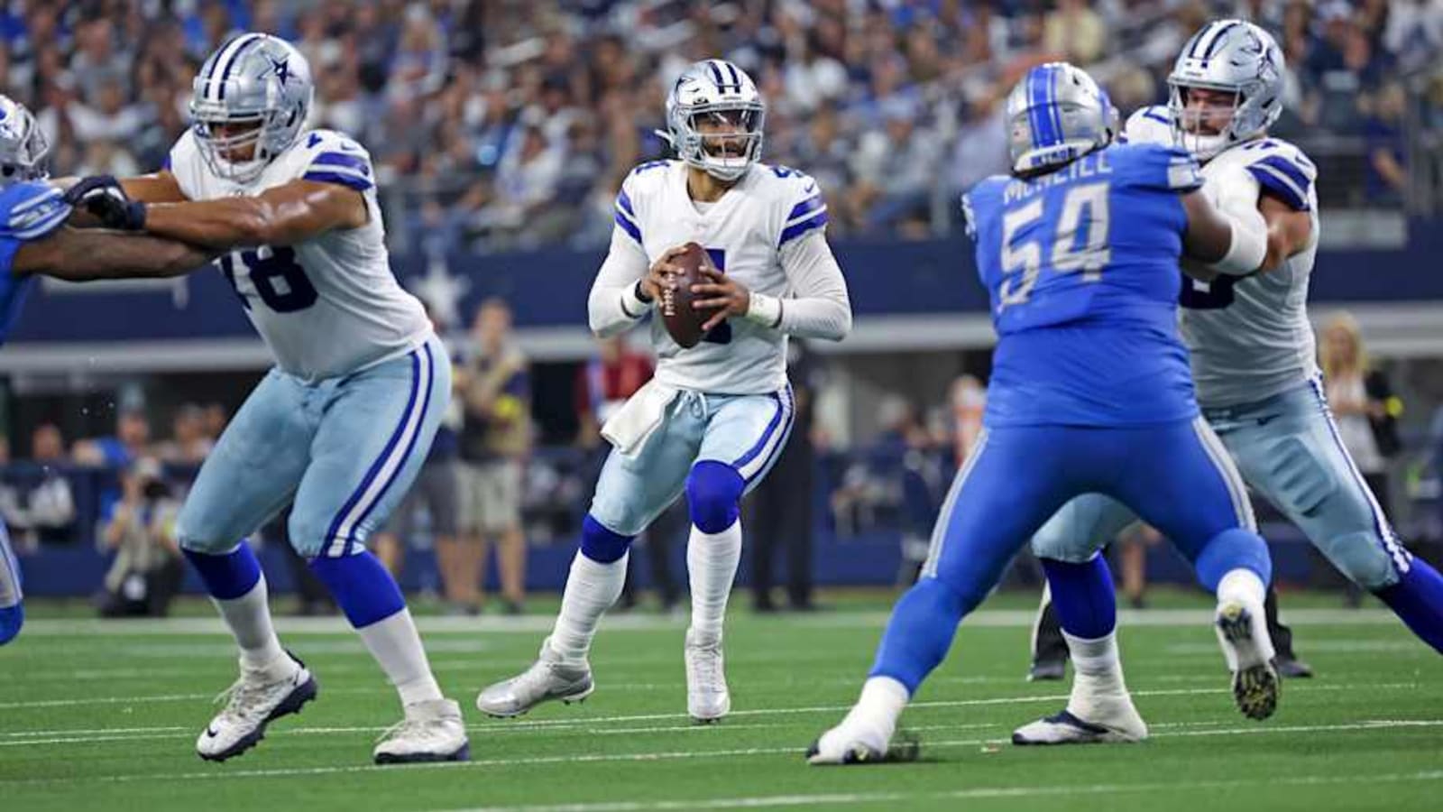 Numbers don&#39;t lie Dak Prescott is the Lions&#39; kryptonite