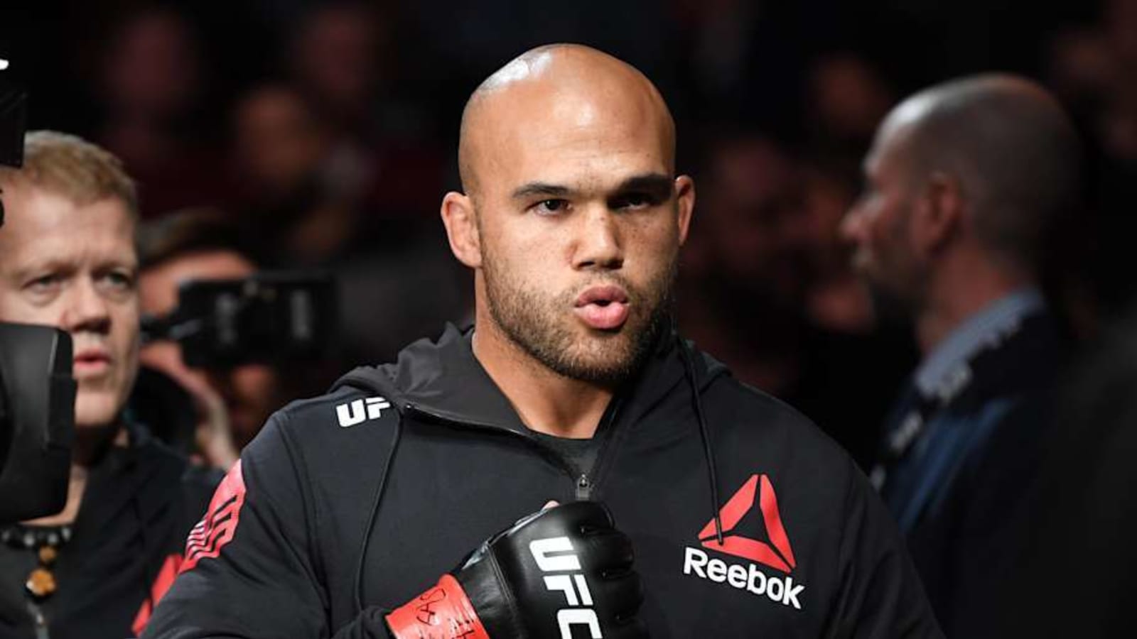 Ex-champion Robbie Lawler gets Hall of Fame announcement during UFC 313 broadcast