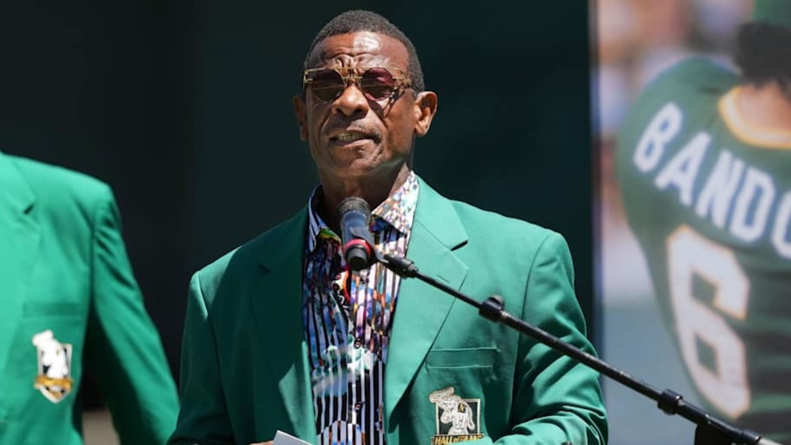 Family, Friends, Fans Gather to Celebrate A&#39;s Legend Rickey Henderson