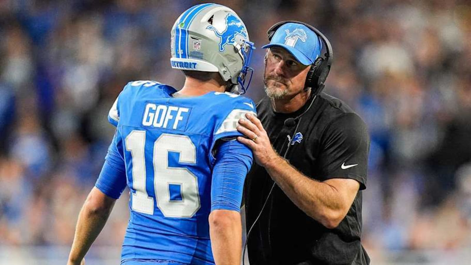 Jared Goff Reveals Favorite Dan Campbell Coaching Moment
