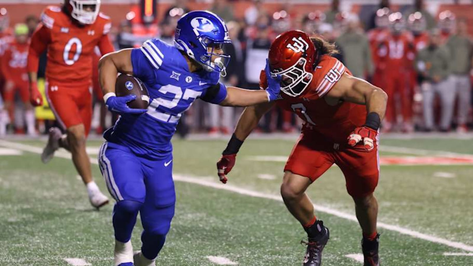 How many people watched the Holy War between Utah and BYU?