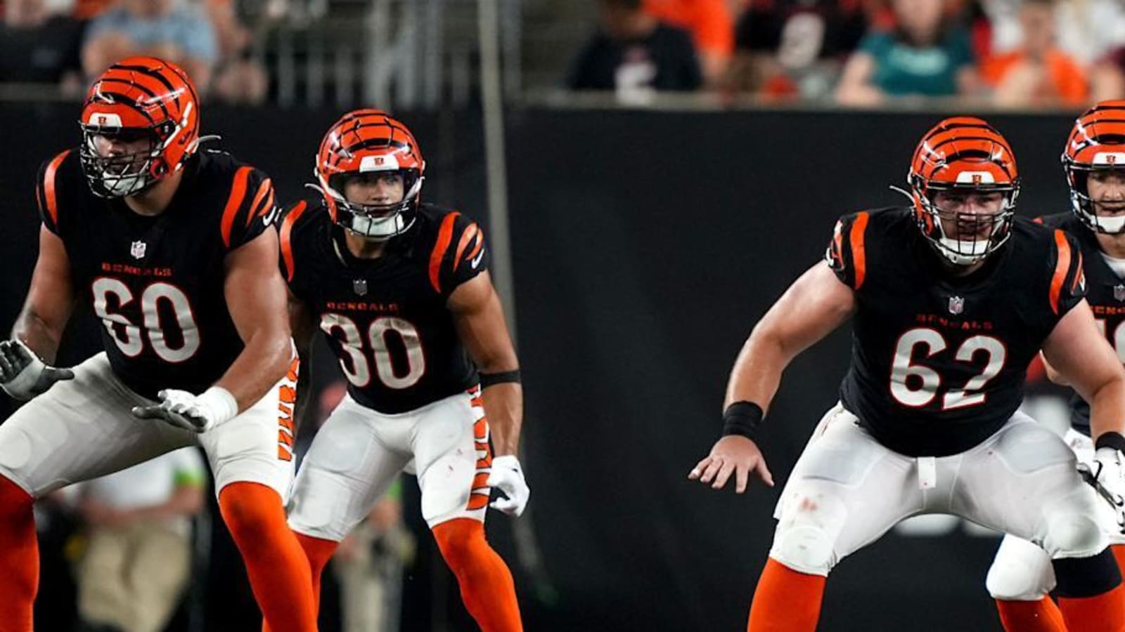 Bengals Offensive Lineman Jaxson Kirkland Suffered Torn Bicep in Loss to Ravens